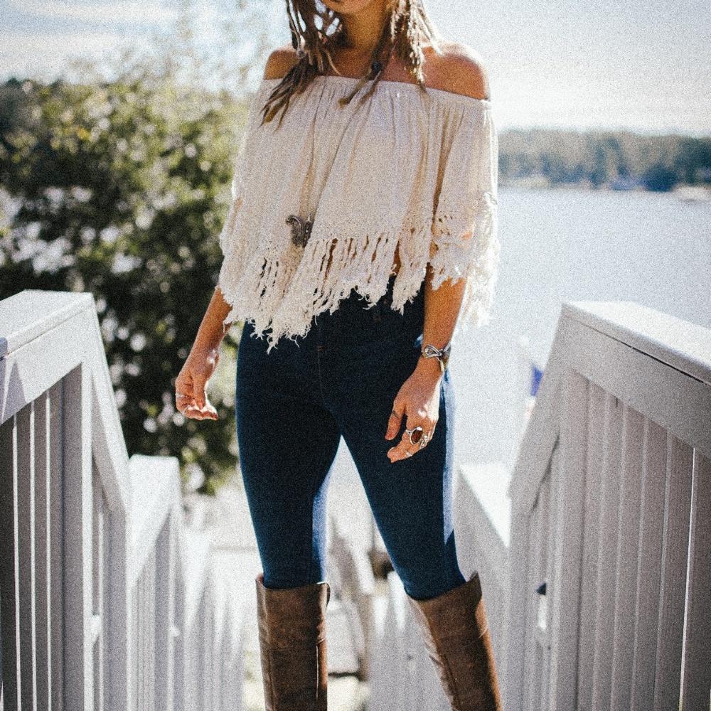 Boho Crop Top